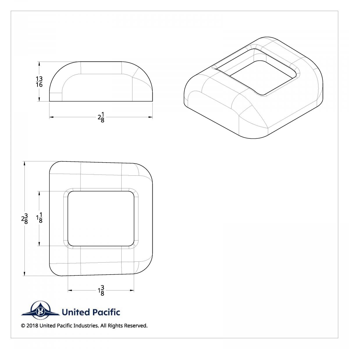 Freightliner Trailer Brake Handle Base Cover - Thumbnail 3