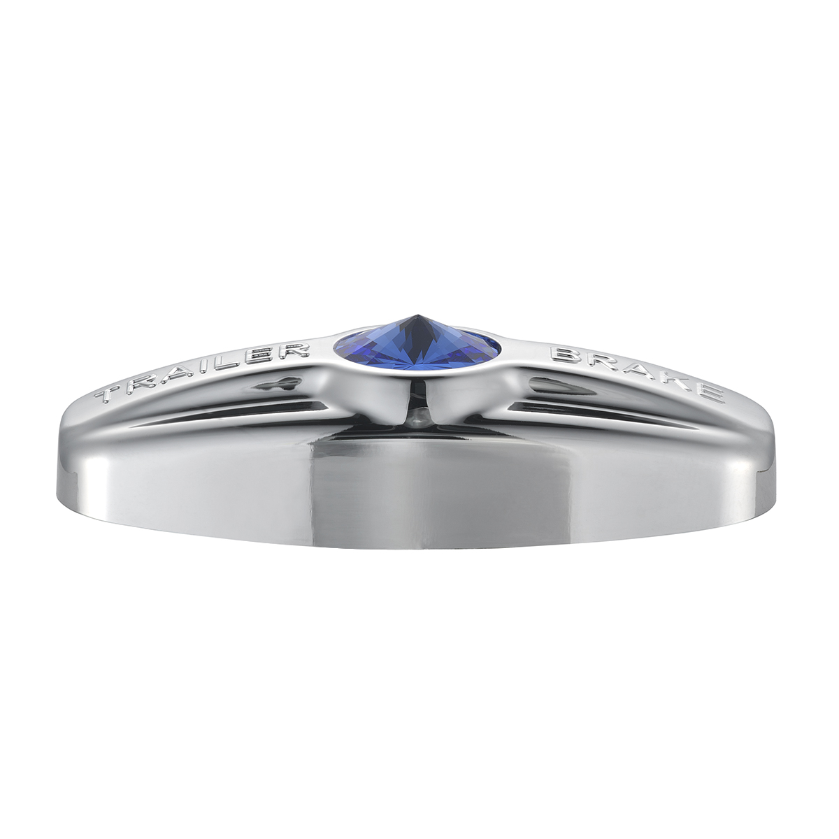 Trailer Brake Cover W/Crystal For Freightliner Century 1996-2011, Columbia 2001-2017- Blue Crystal - Thumbnail 4