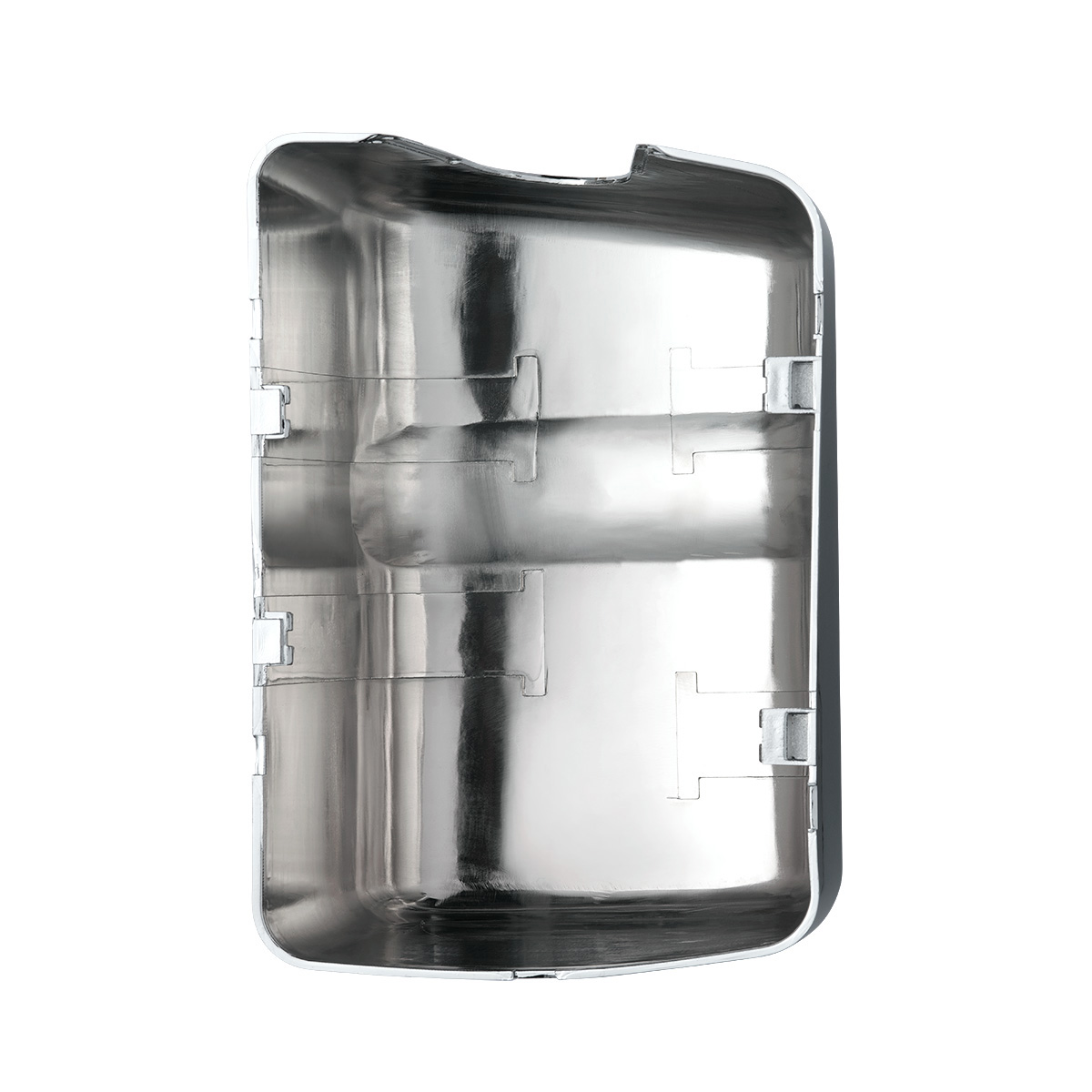 Chrome Plastic Bottom Mirror Post Cover For 2000-2010 International  9200I/9400I/9900I- Passenger - Thumbnail 4