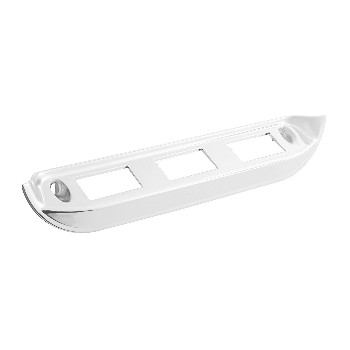 Chrome Plastic Power Window Control Panel For 2000-2010 International 9900IX/9900/9400I/9200I - Driver - Thumbnail 2