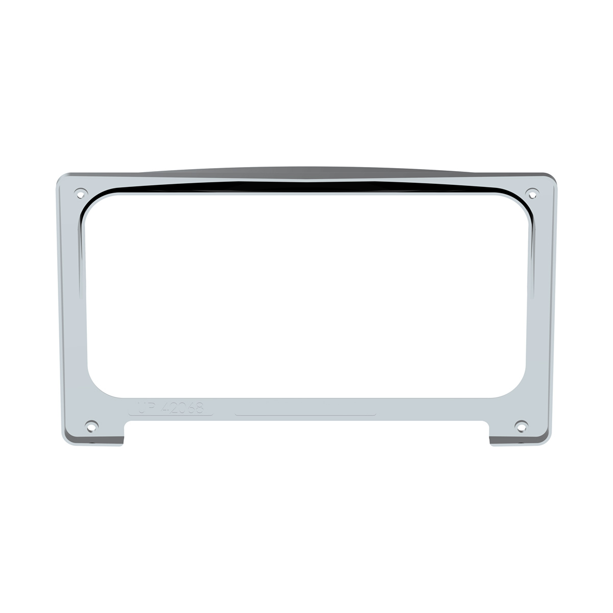 Chrome Plastic Center Gauge Cluster Bezel With Visor For 2001-2016 Freightliner Columbia - Thumbnail 5