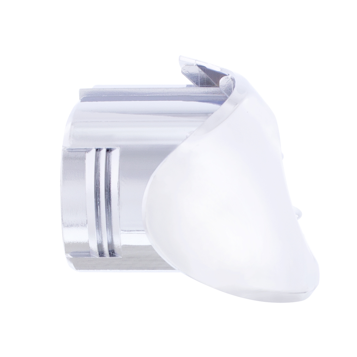 Chrome Plastic A/C Vent For 2008-2017 Freightliner Cascadia - Driver/Fixed - Thumbnail 3