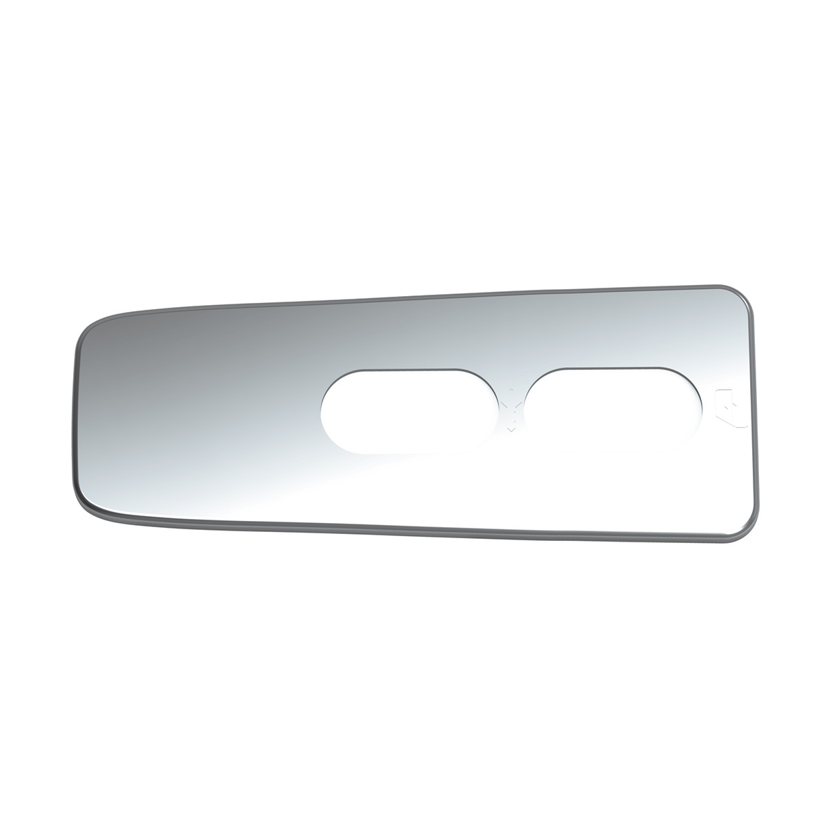Chrome Window Switch Cover For 2008-2017 Freightliner Cascadia - Passenger - 2 Openings - Thumbnail 2