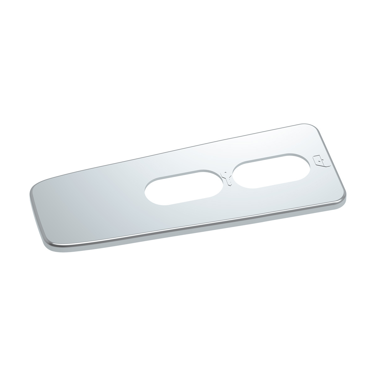 Chrome Window Switch Cover For 2008-2017 Freightliner Cascadia - Passenger - 2 Openings - Thumbnail 6