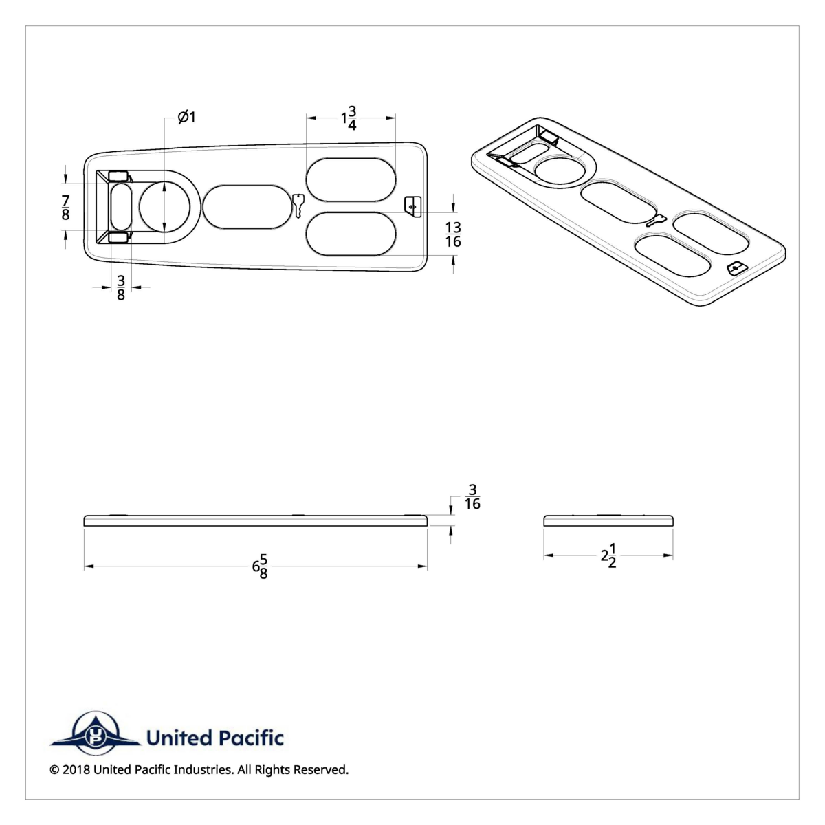 Chrome Window Switch Cover For 2008-2017 Freightliner Cascadia - Driver-5 Openings - Thumbnail 7