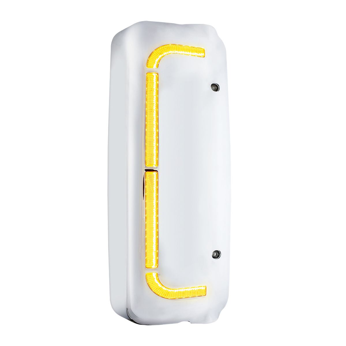 48 LED Chrome Mirror Cover With Sequential LED For FL Century (2005-2010) & Columbia (2005-2020) - Passenger - Thumbnail 4