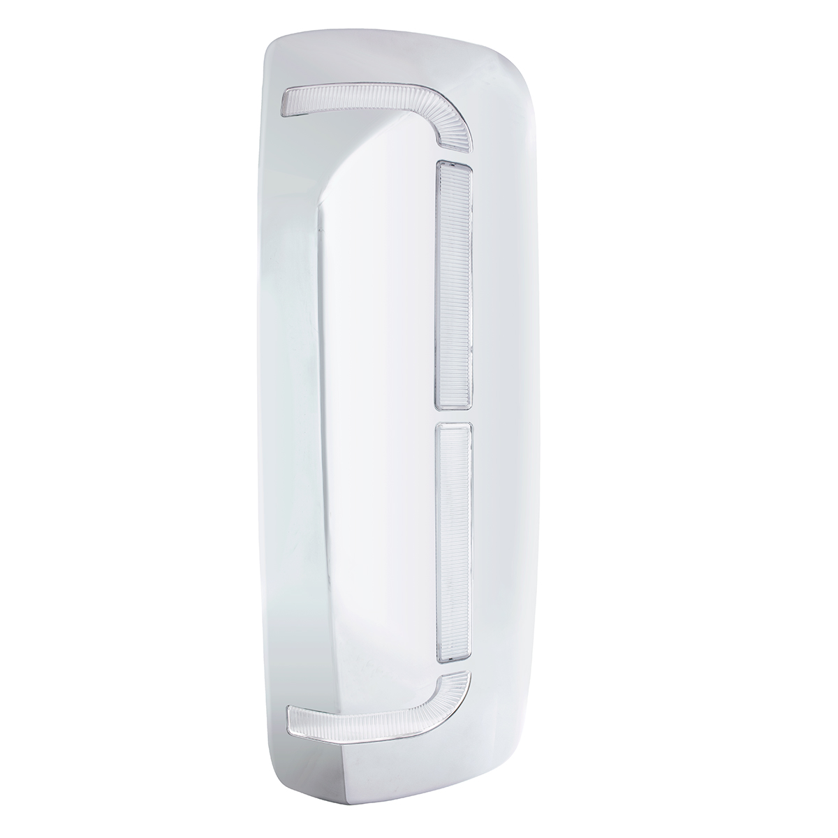 59 LED Chrome Mirror Cover With Sequential LED For 2012-2024 Volvo VNL - Driver - Thumbnail 2