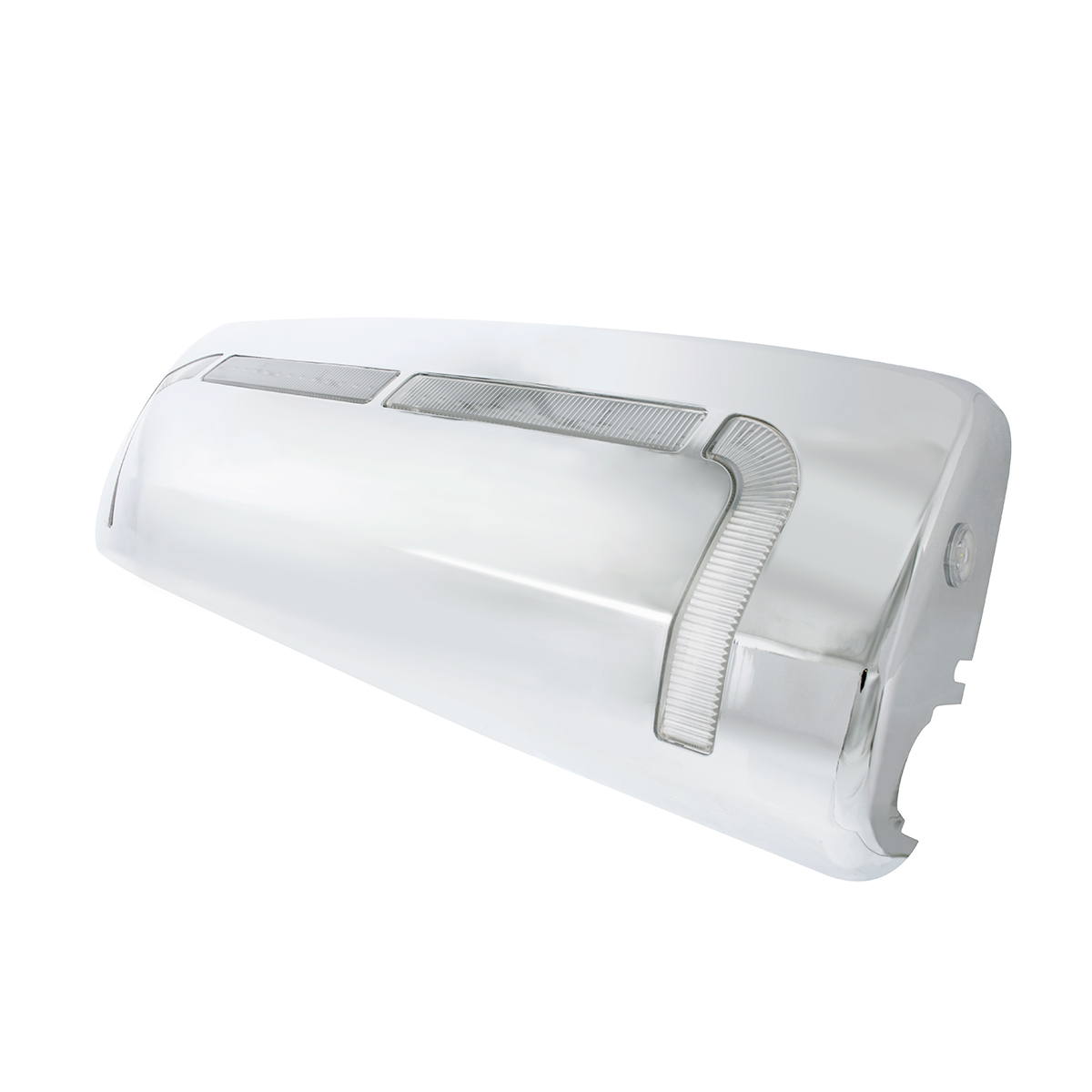 59 LED Chrome Mirror Cover With Sequential LED For 2012-2024 Volvo VNL - Driver - Thumbnail 4