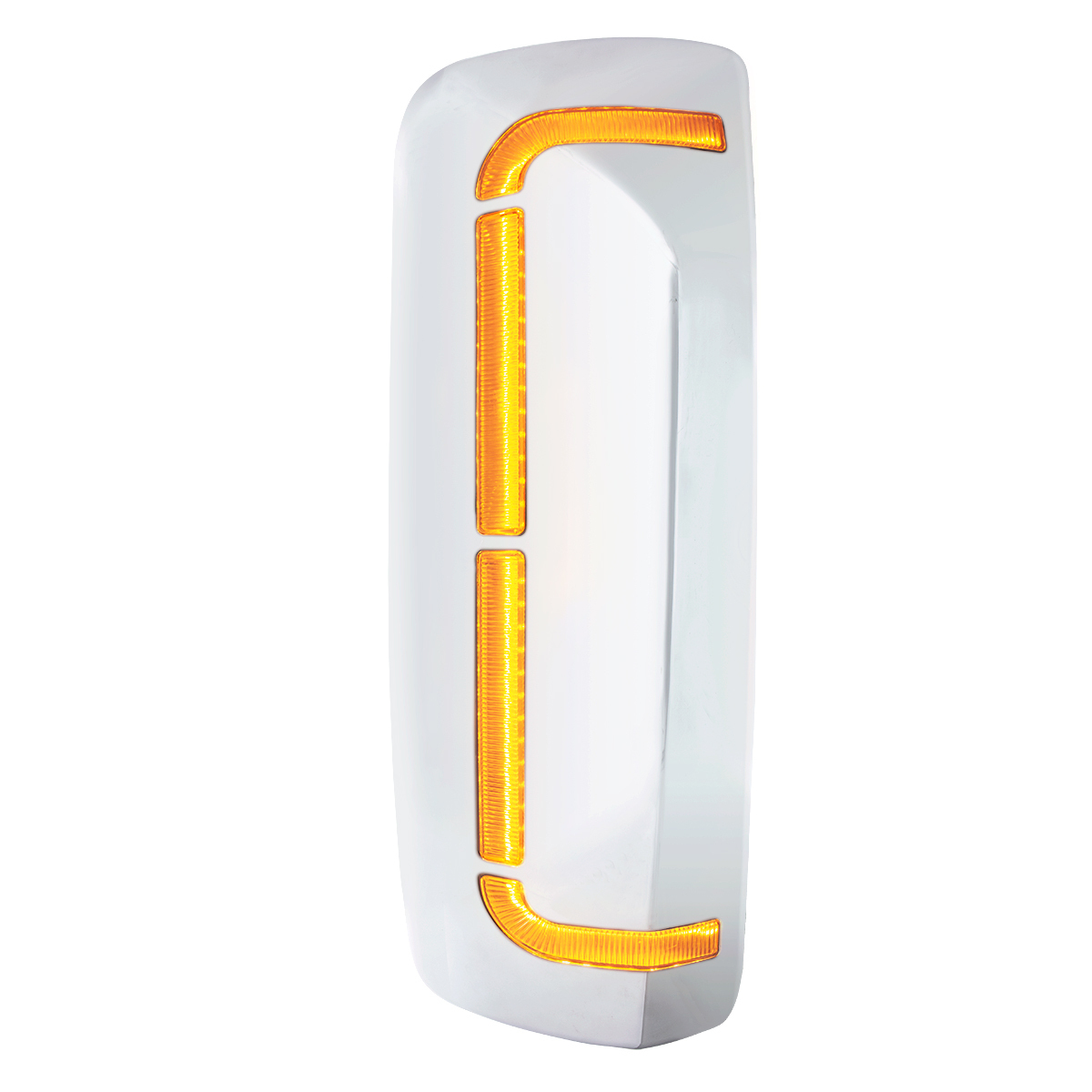 59 LED Chrome Mirror Cover With Sequential LED For 2012-2024 Volvo VNL - Passenger - Thumbnail 6