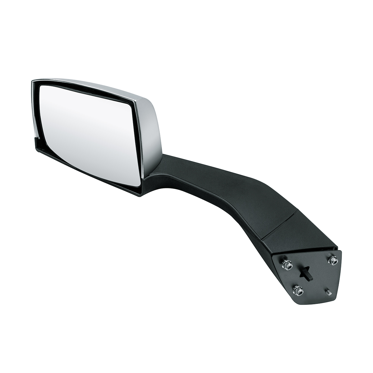 Chrome Hood Mirror Assembly With Sequential LED Turn Signal For 2004-2017 Volvo VNL-Driver - Thumbnail 4