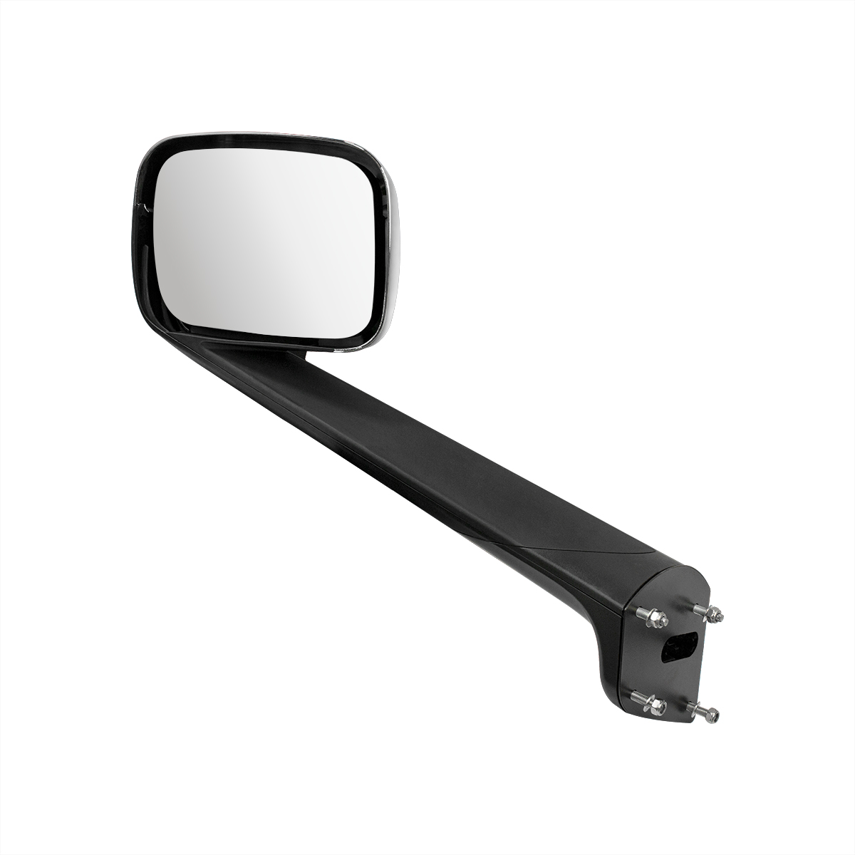 Chrome Hood Mirror Assembly W/ Sequential LED Lights For 2018-2025 Freightliner Cascadia - Driver/Heated - Thumbnail 4