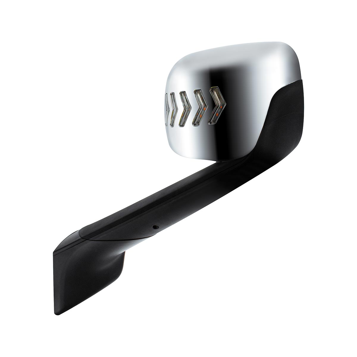 Hood Mirror Assembly W/LED Lights On Mirror Cover & Glass For 2018-2025 Cascadia - Heated/Driver - Thumbnail 4