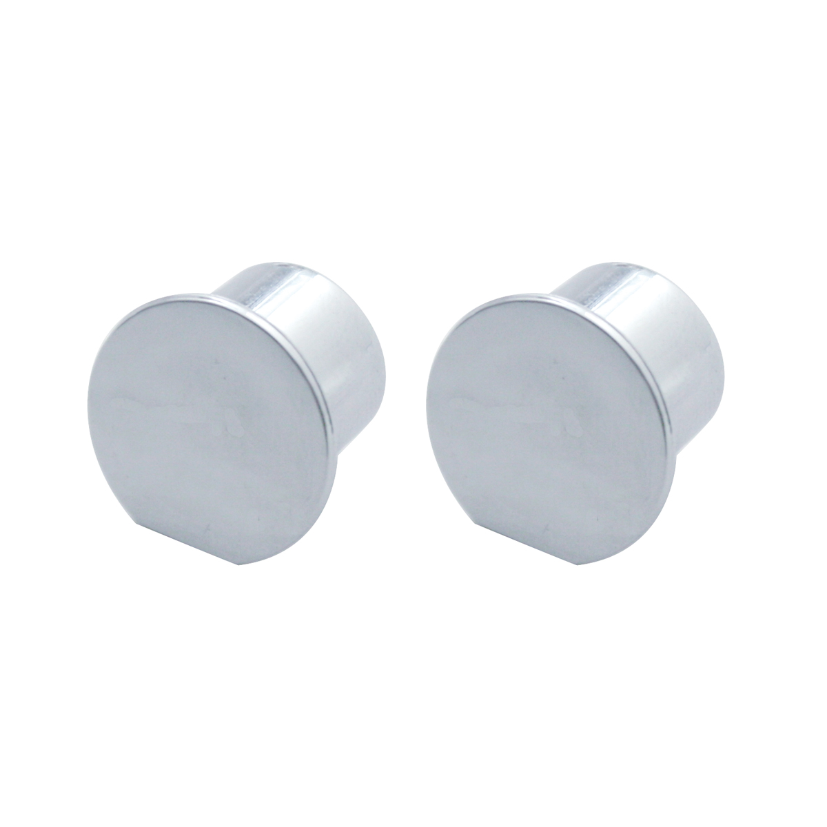 Chrome Plastic Mirror Cover With LED Cutout For 2005 & Older Freightliner Century - Driver - Thumbnail 3