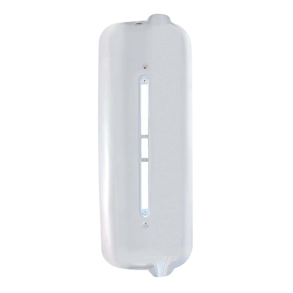 Chrome Plastic Mirror Cover With LED Cutout For 2005 & Older Freightliner Century - Passenger