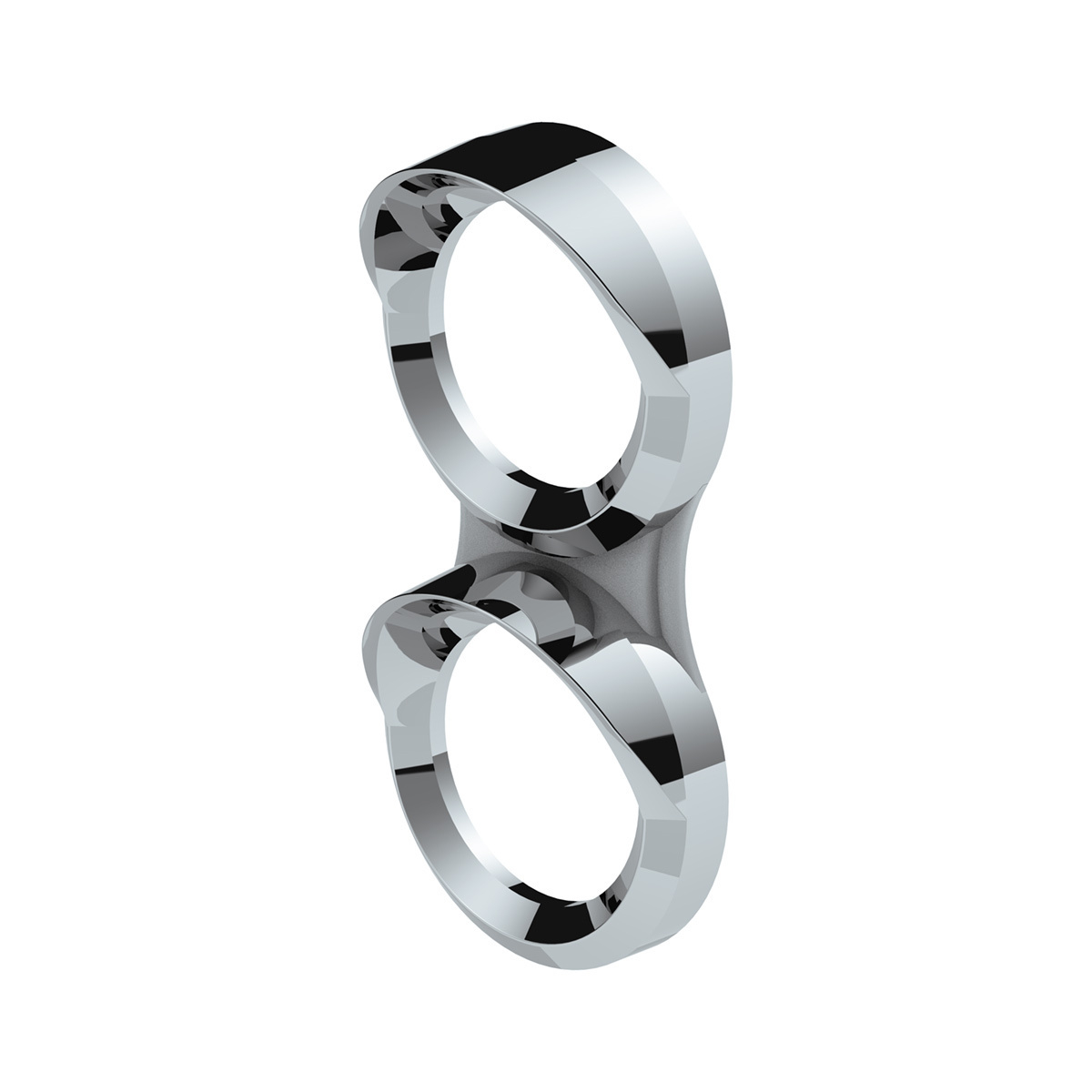 Small 2 Gauge Cluster Bezel With Visors For 2008-2017 Freightliner Cascadia - Vertical - Thumbnail 6