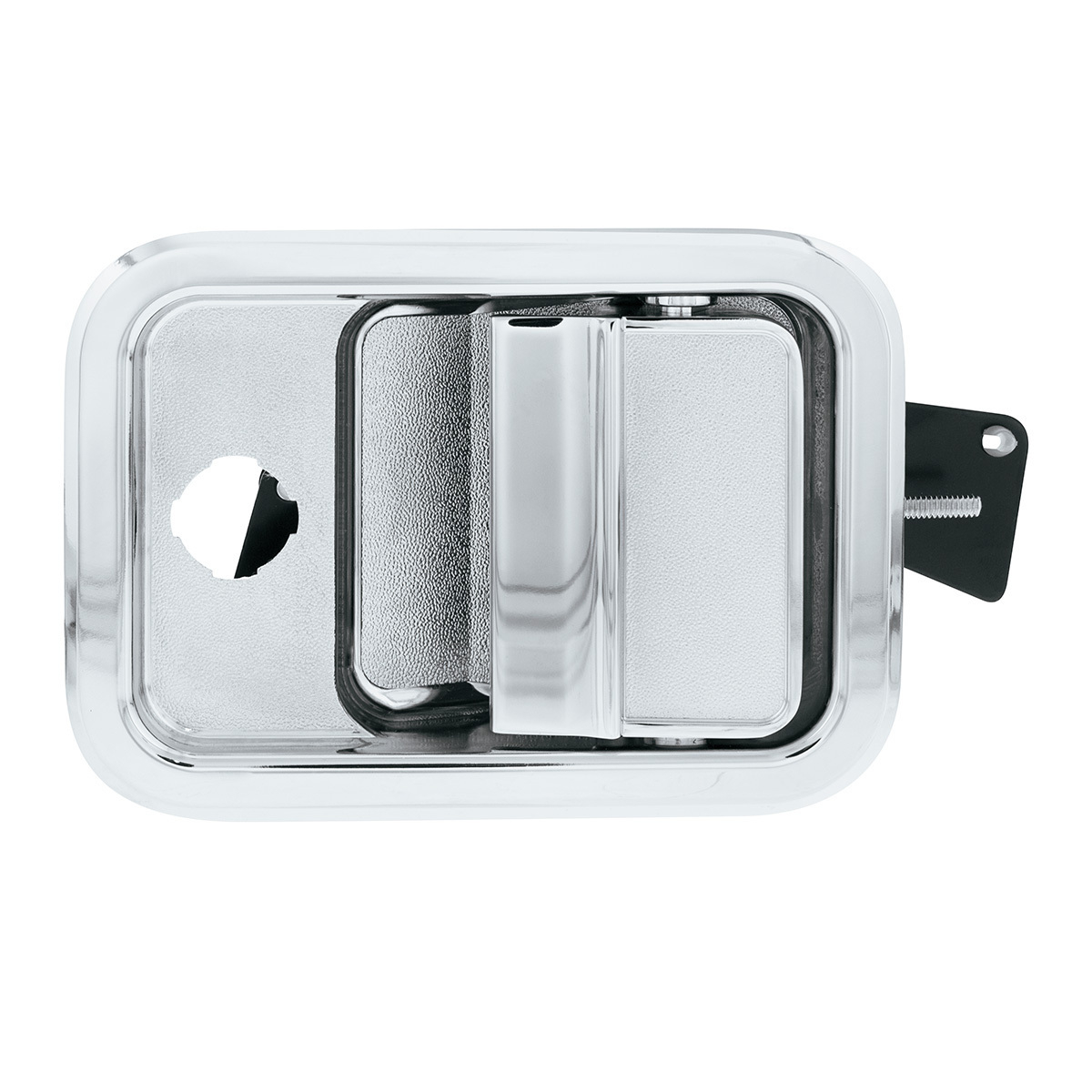 Exterior Door Handle W/1" Lock Cutout For Freightliner Columbia (2003-2011) & Century (2003-2010) - Driver - Thumbnail 3