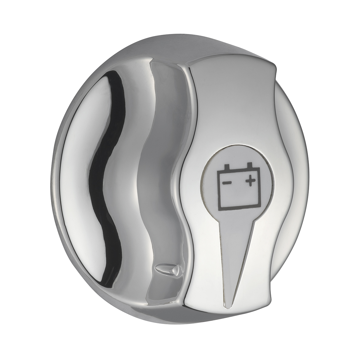 Chrome Battery Disconnect Knob For Freightliner - Thumbnail 2