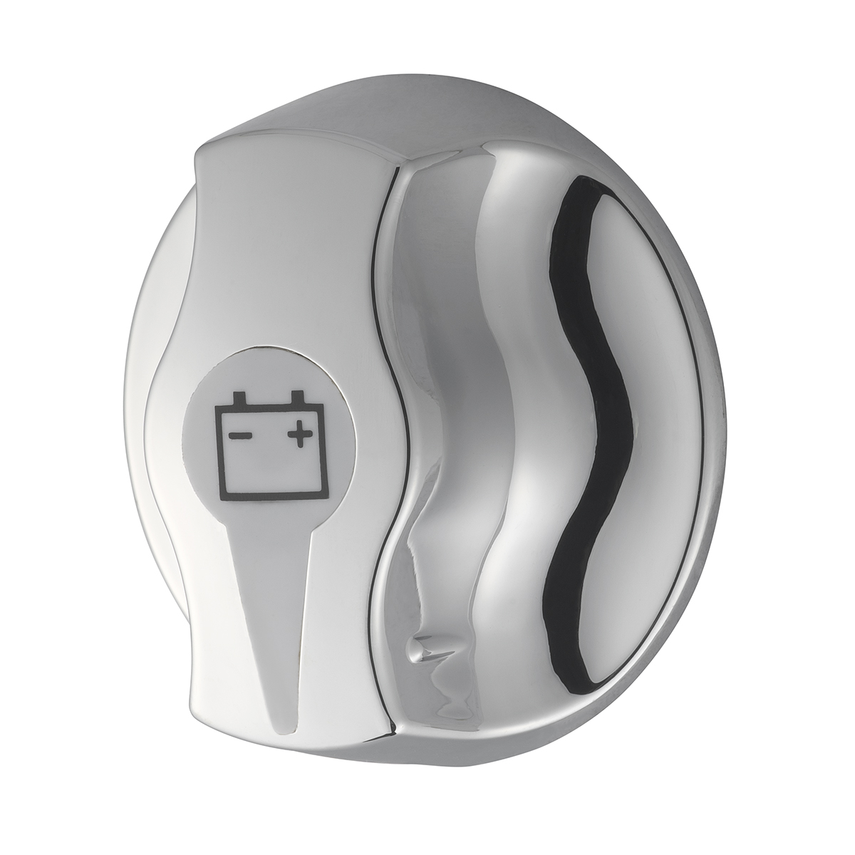 Chrome Battery Disconnect Knob For Freightliner - Thumbnail 3