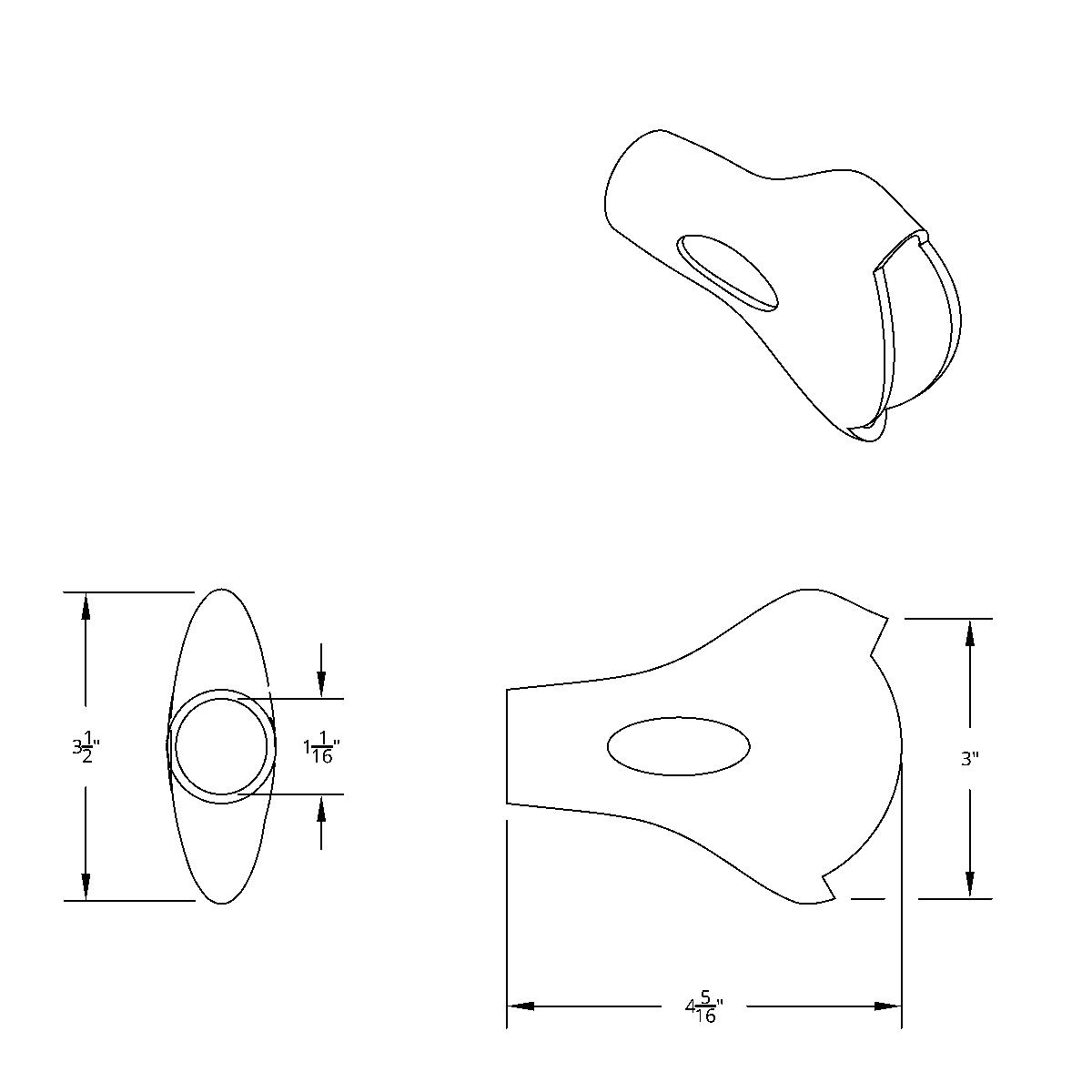 Chrome Smart Shift Cover For Freightliner - Thumbnail 6