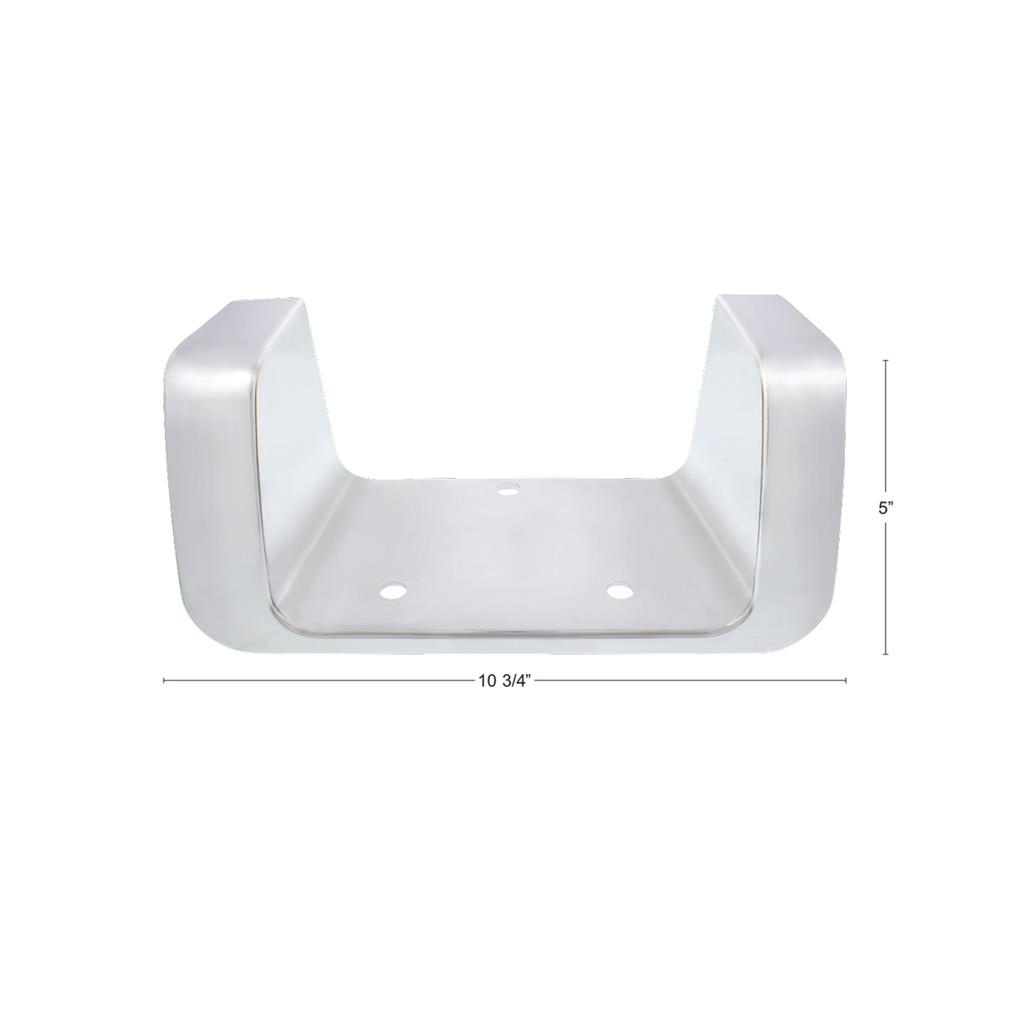 Chrome Fuel Tank Trim For 2008-2017 Freightliner Cascadia - Passenger - Thumbnail 7