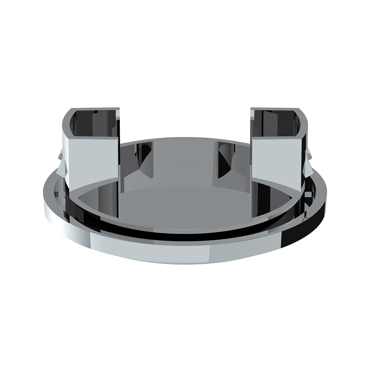 Chrome Gauge Blank for 2018-2023 Freightliner Cascadia - Thumbnail 4