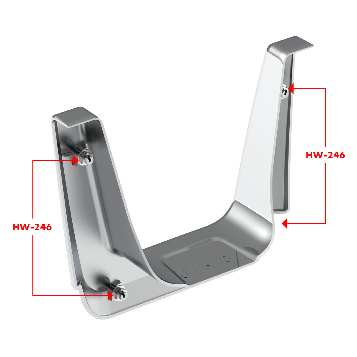 Chrome Plastic Fuel Tank Fairing Trim For 2018-2025 Freightliner Cascadia - Thumbnail 5