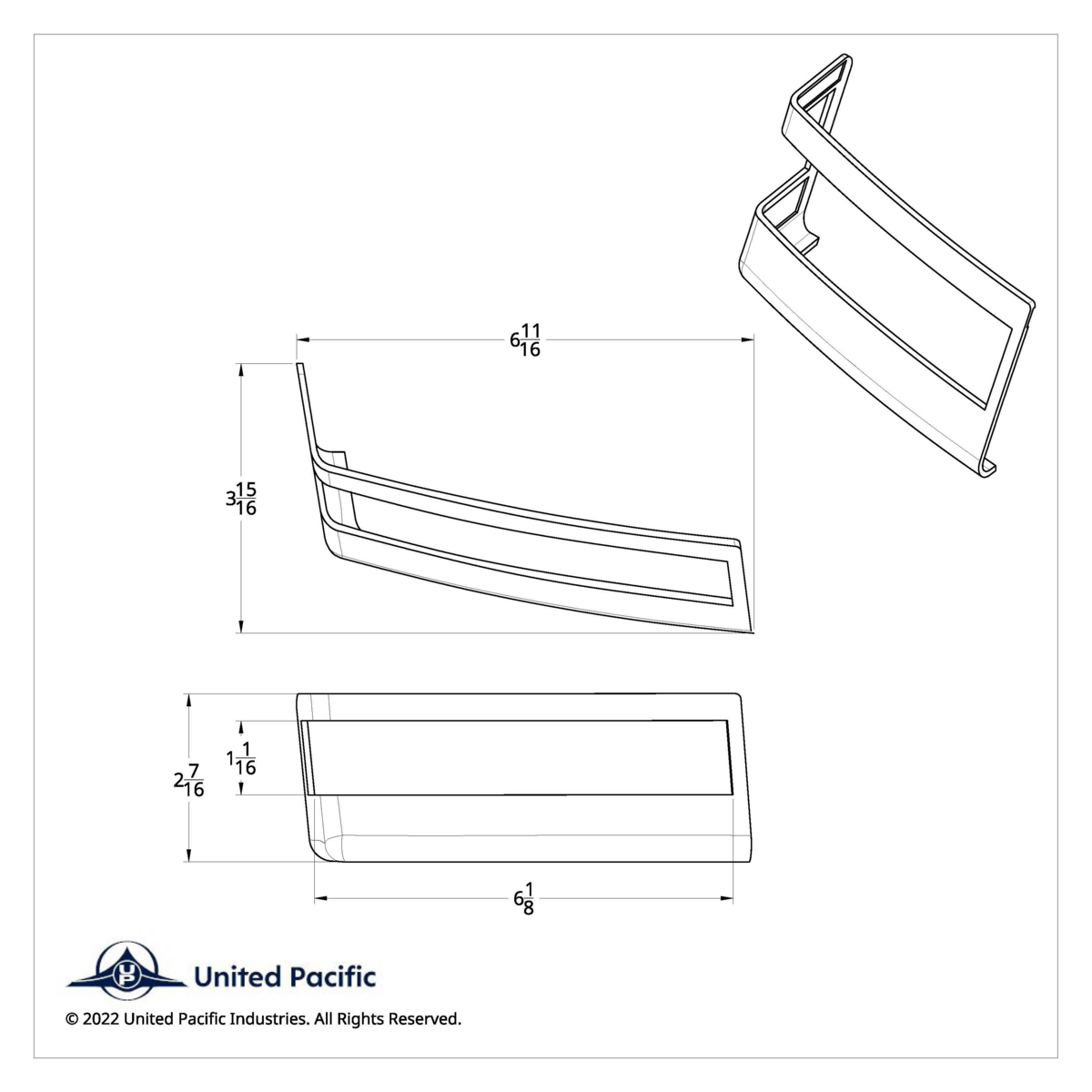 Chrome Plastic Turn Signal Bezels For 2018-2025 Freightliner Cascadia (Pair) - Thumbnail 8