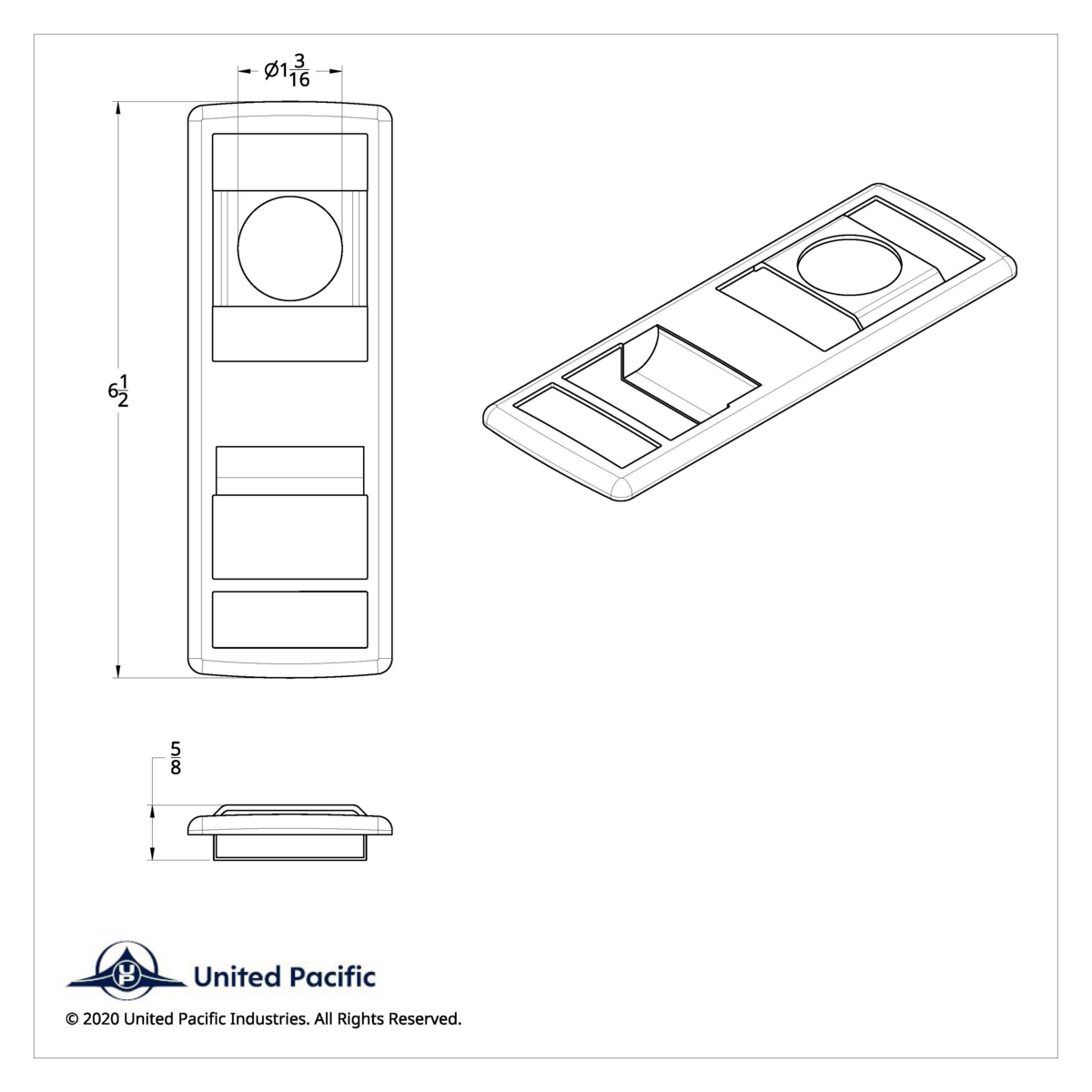 Chrome Door Switch Cover With Power Windows/Mirrors/Door Locks For 2018-2025 Freightliner Cascadia - Driver - Thumbnail 7