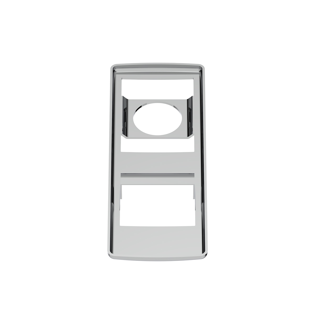 Chrome Door Switch Cover With Power Windows/Mirrors For 2018-2025 Freightliner Cascadia - Driver - Thumbnail 4