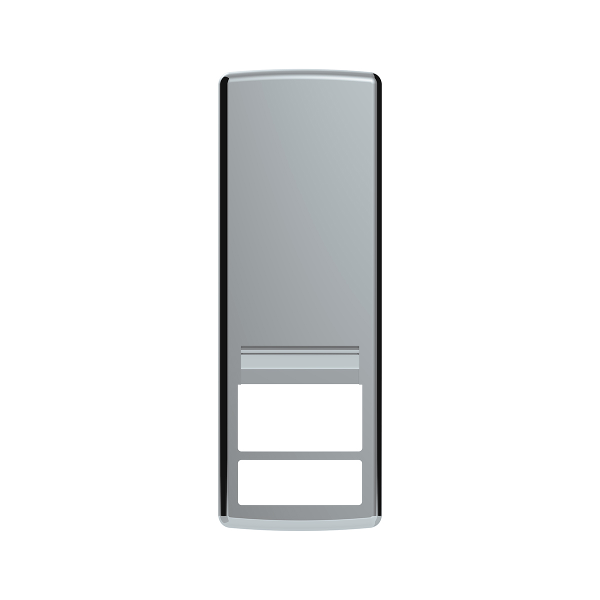 Chrome Door Switch Cover With Power Windows/Door Locks For 2018-2025 Freightliner Cascadia - Passenger - Thumbnail 2
