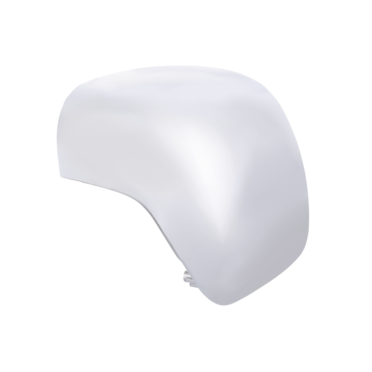 Chrome Plastic Hood Mirror Cover For 2018-2025 Freightliner Cascadia-Passenger - Thumbnail 2