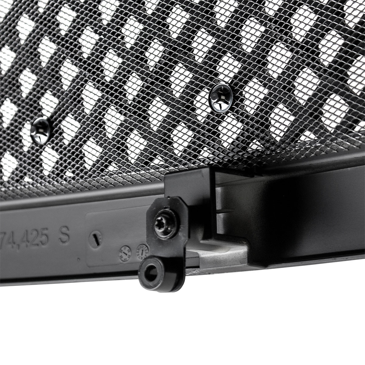 Mesh Grille For 2018-2024 Freightliner Cascadia-Black - Thumbnail 7