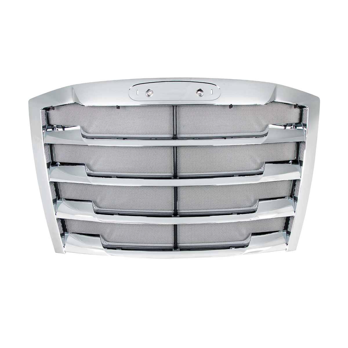 Chrome Grille With Bug Screen For 2018-2024 Freightliner Cascadia - Thumbnail 2
