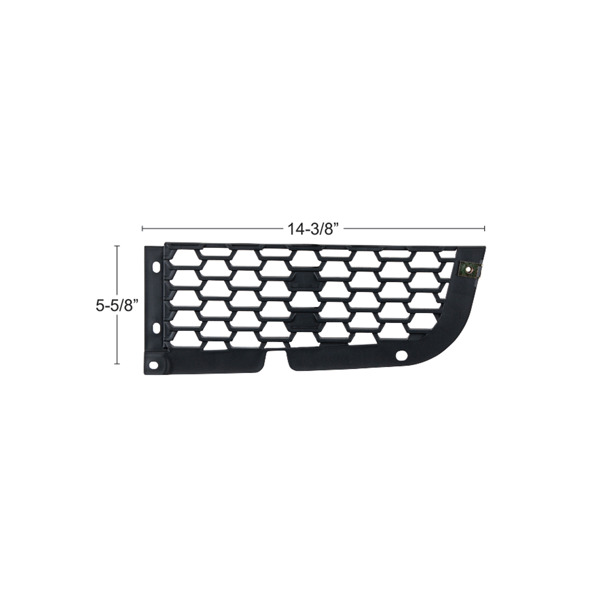 Bumper Mesh For 2018-2024 Freightliner Cascadia - Driver - Thumbnail 3