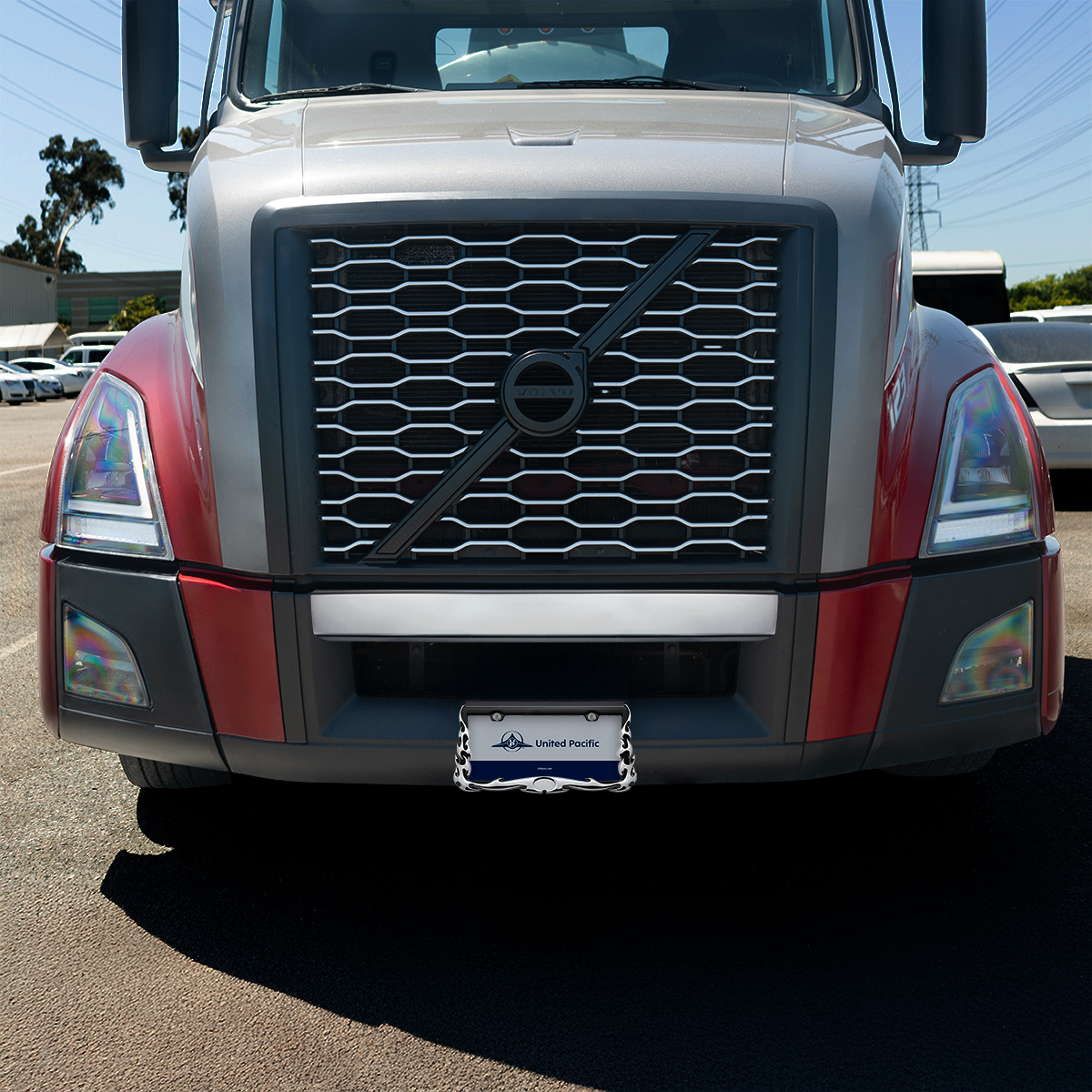 ABS Center Bumper Trim For 2018-2024 Volvo VNL - Thumbnail 6