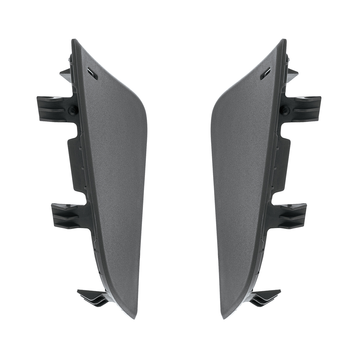 Black Tow Hook Access Covers For 2018-2024 Freightliner Cascadia (Pair) - Thumbnail 3