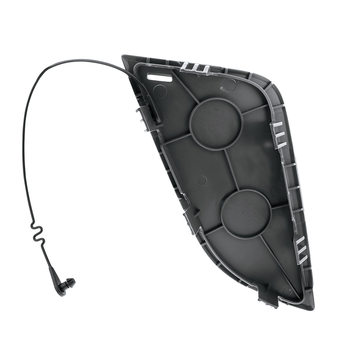 Black Tow Hook Access Cover For 2018-2024 Freightliner Cascadia - Driver - Thumbnail 2