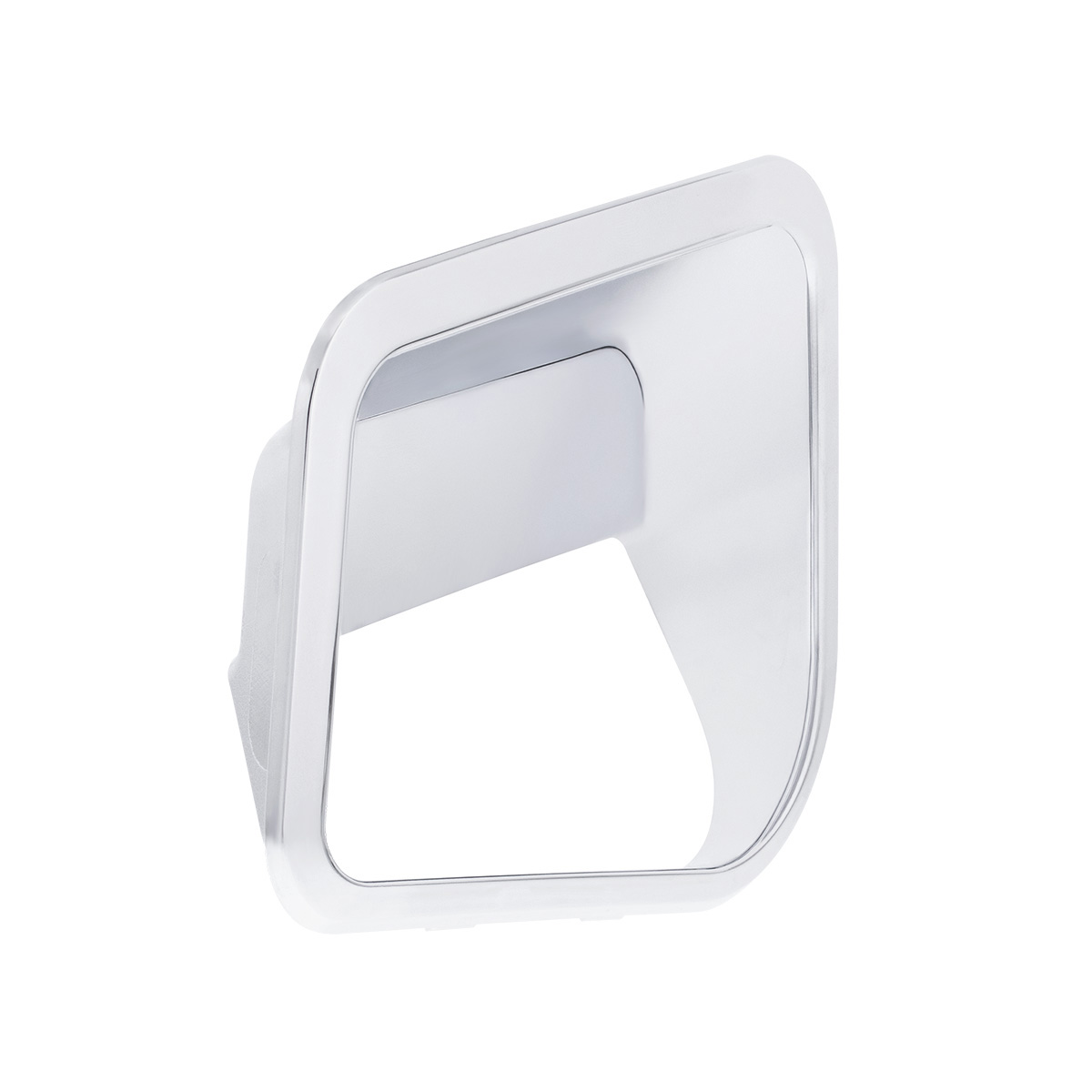 Chrome Plastic Fairing Latch Cover For 2018-2024 Volvo VNL-Passenger Front - Thumbnail 3