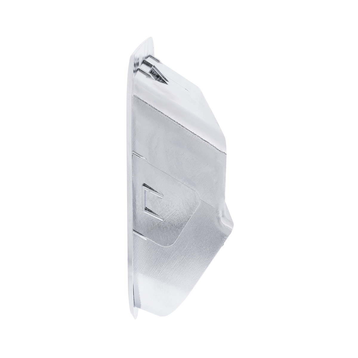 Chrome Plastic Fairing Latch Cover For 2018-2024 Volvo VNL-Passenger Front - Thumbnail 4