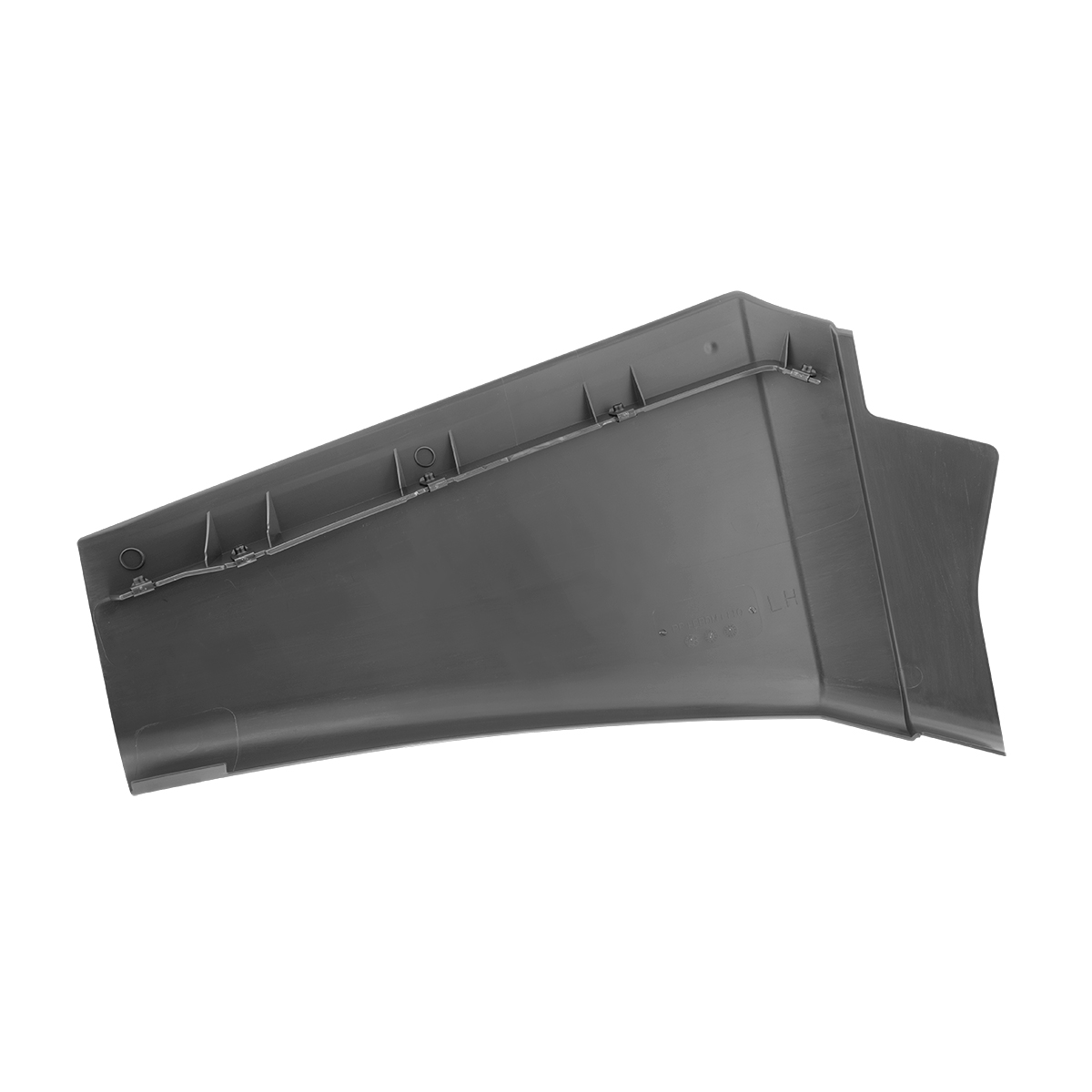 Bumper Air Flow Deflector (Wider Version) For 2018-2024 Freightliner Cascadia - Driver - Thumbnail 3