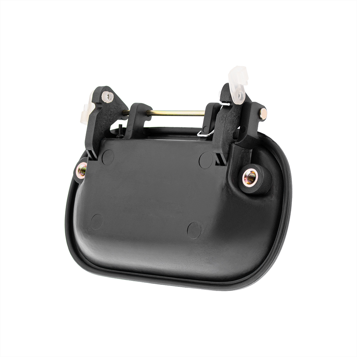 Black Plastic Exterior Door Handle For 1995-2007 Isuzu NPR - Driver - Thumbnail 4