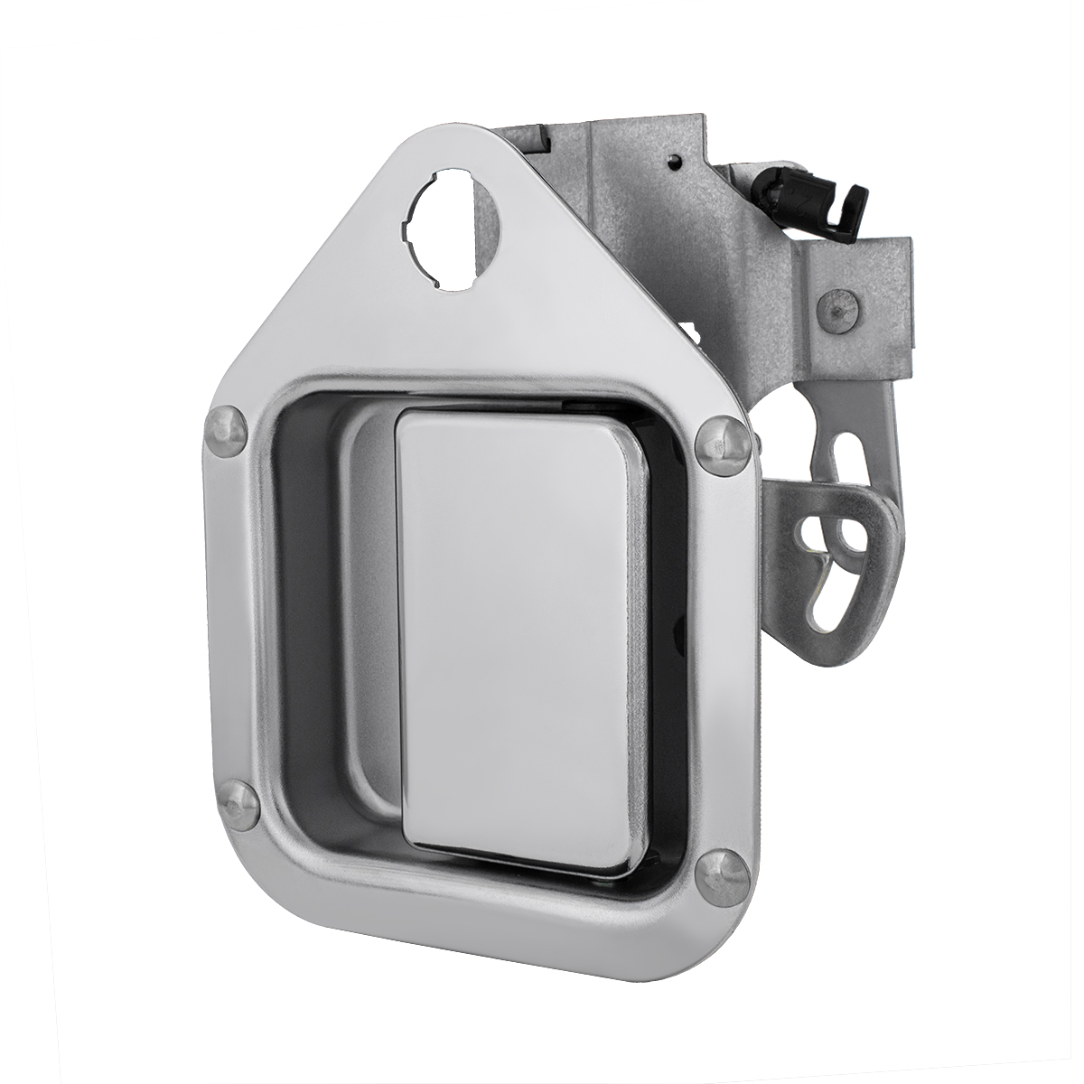 Chrome Exterior Handle For 1982-2006 Kenworth W900/T800/T600 - Driver (Bulk) - Thumbnail 3