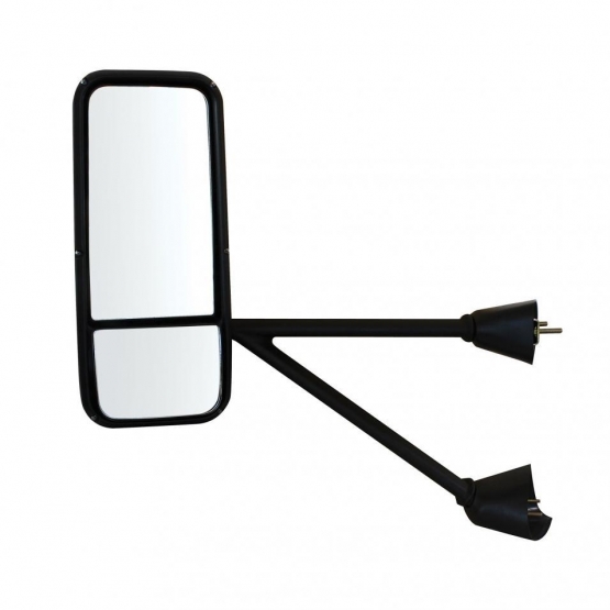 Chrome Heated Mirror Assembly For Kenworth T600/T660/T800 - Driver