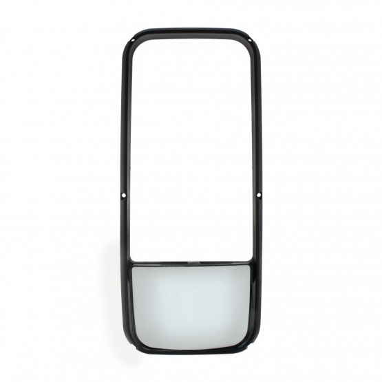 Kenworth T600/T660/T800 Series Mirror Frame With Lower Convex Mirror - Heated