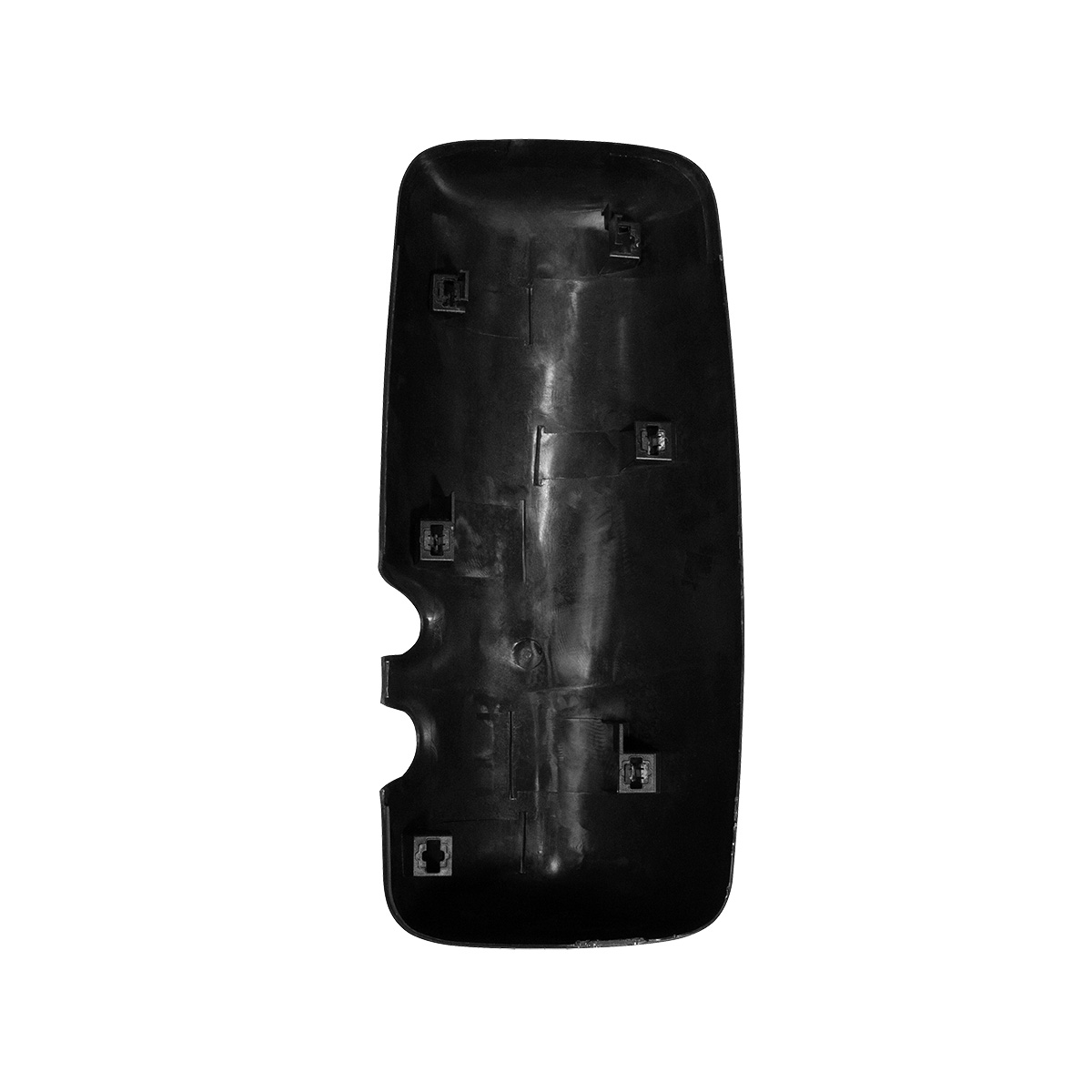 Matte Black Mirror Cover For 2013-2025 Kenworth T680-Passenger - Thumbnail 4