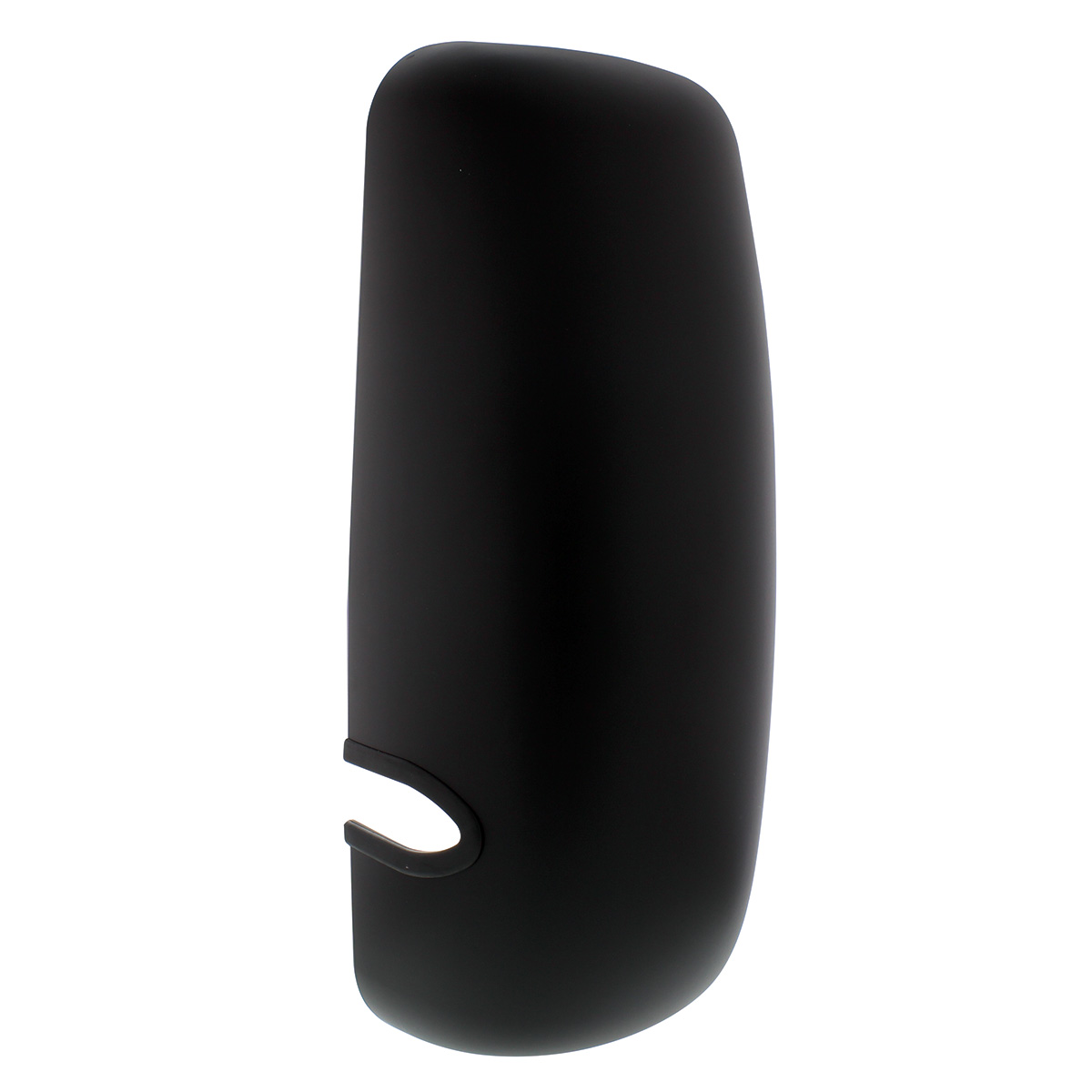 Matte Black Mirror Cover For 1990+ Kenworth T170/T270/T370/T440/T470/T600/T660/T800 - Driver (Bulk) - Thumbnail 3