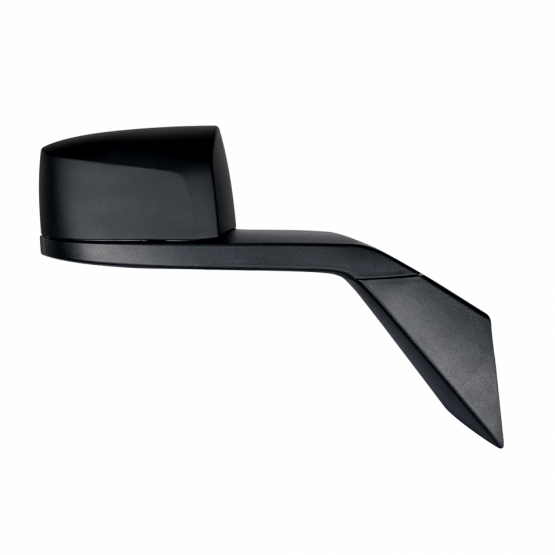 Black Hood Mirror Assembly For 2004-2014 Volvo VN - Passenger - Thumbnail 2