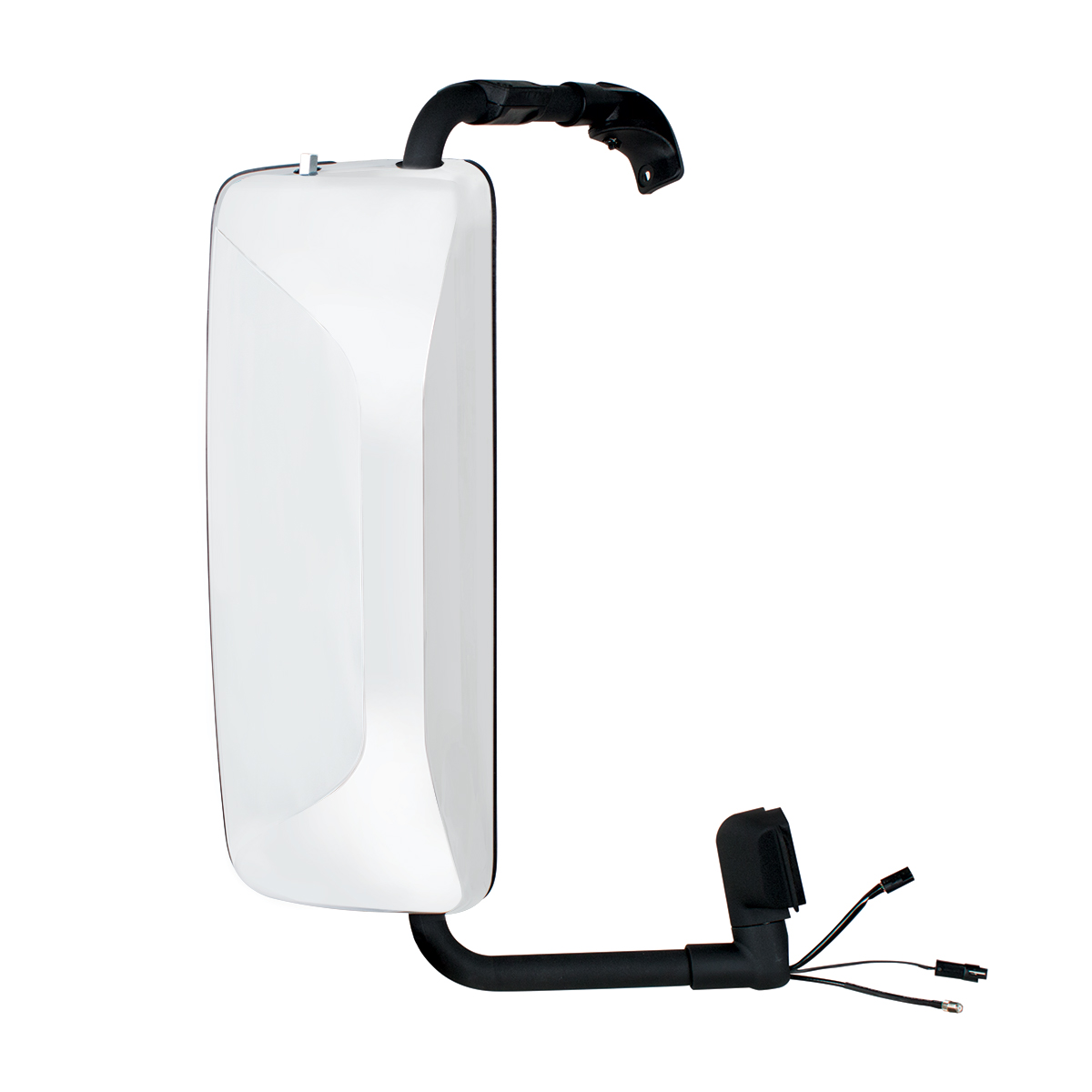 Chrome Mirror Assembly With LED Turn Signal For 2012-2017 Volvo VNL - Driver - Thumbnail 3