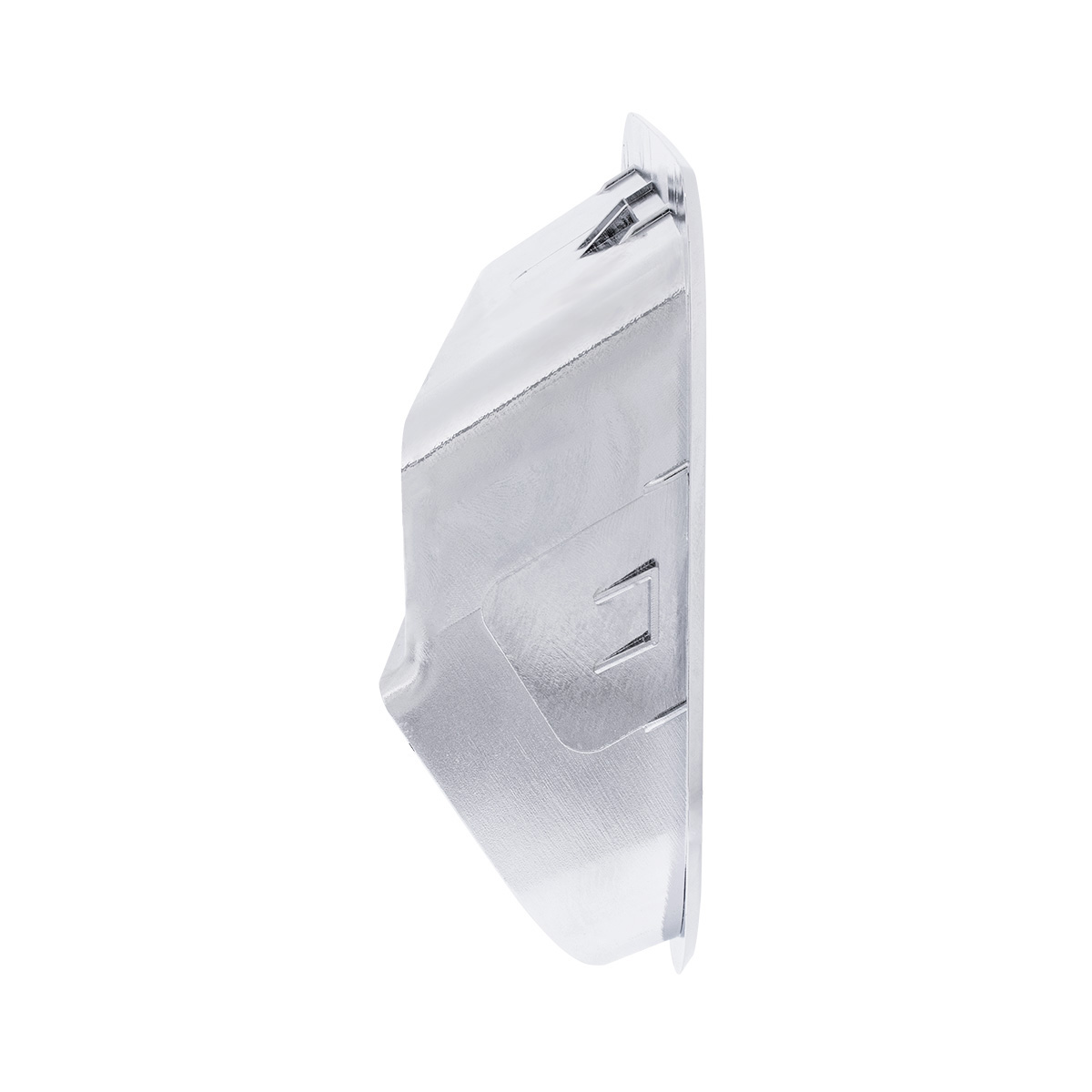 Chrome Plastic Fairing Latch Cover For 2018-2024 Volvo VNL-Driver Front - Thumbnail 4
