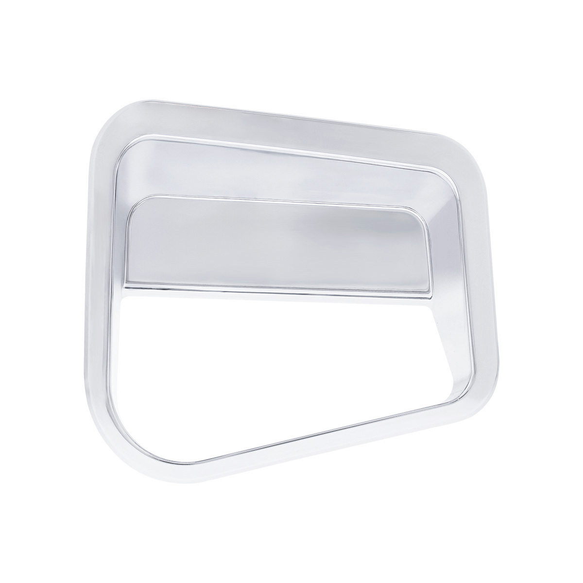 Chrome Plastic Fairing Latch Cover For 2018-2024 Volvo VNL-Driver Front - Thumbnail 7